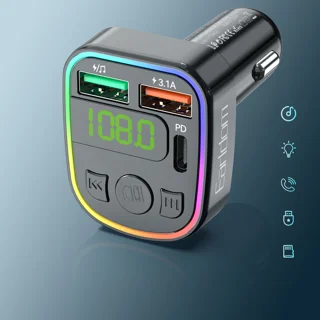 پخش‌کننده اف ام و شارژر فندکی خودرو ارلدام مدل M103 101737761