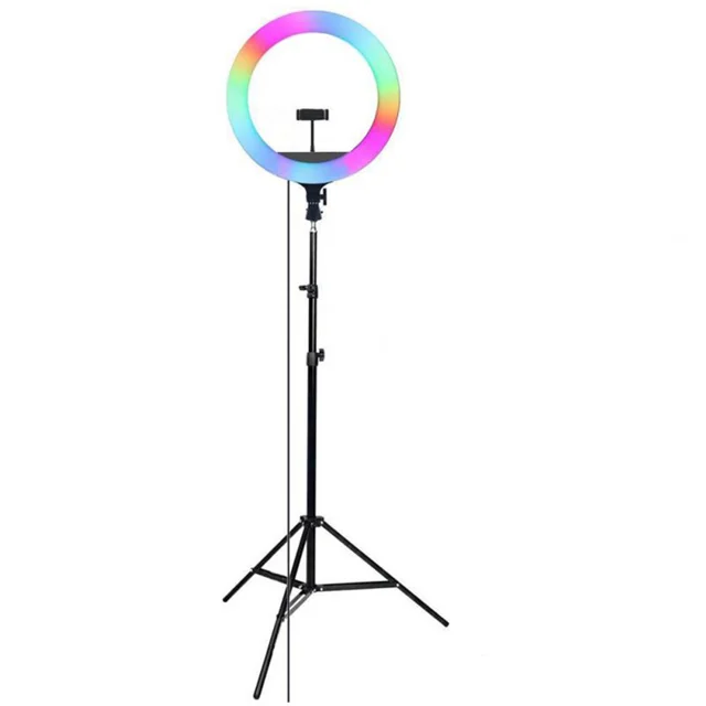رینگ لایت مدل MJ26-RGB به همراه پایه 101577013