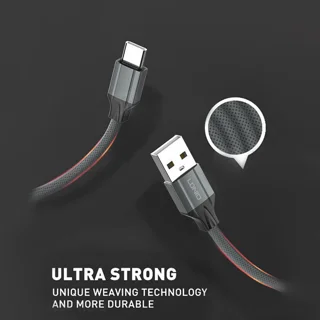 کابل تبدیل USB به USB-C الدینیو مدل LS441 01me طول 1 متر 101536861