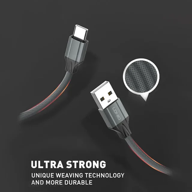 کابل تبدیل USB به USB-C الدینیو مدل LS441 01me طول 1 متر 101536861