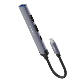 هاب 4 پورت USB-C الدینیو مدل DS-34C 101737620