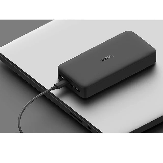 پاوربانک 18 وات شیائومی مدل Redmi ظرفیت 20000 میلیآمپرساعت 101709039