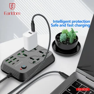 چندراهی برق ارلدام مدل POWER SOCKET SC25 101543217