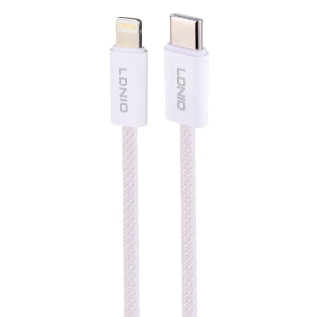 کابل تبدیل USB-C به لایتنینگ الدینیو مدل Lc901i طول 1متر 101536794