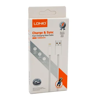 کابل تبدیل USB به لایتنینگ الدینو مدل LS901 طول 1 متر 101536831